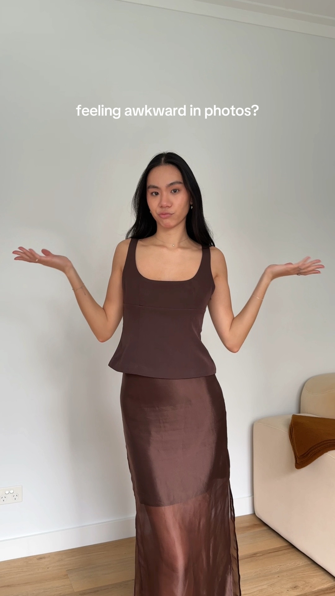 adore this outfit! 🤎

top: https://peppermayo.com/products/autrey-suiting-top-chocolate

exact skirt is an oldie from portmans, linked very similar alternative for you x

#LTKaustralia #LTKspring #LTKstyletip