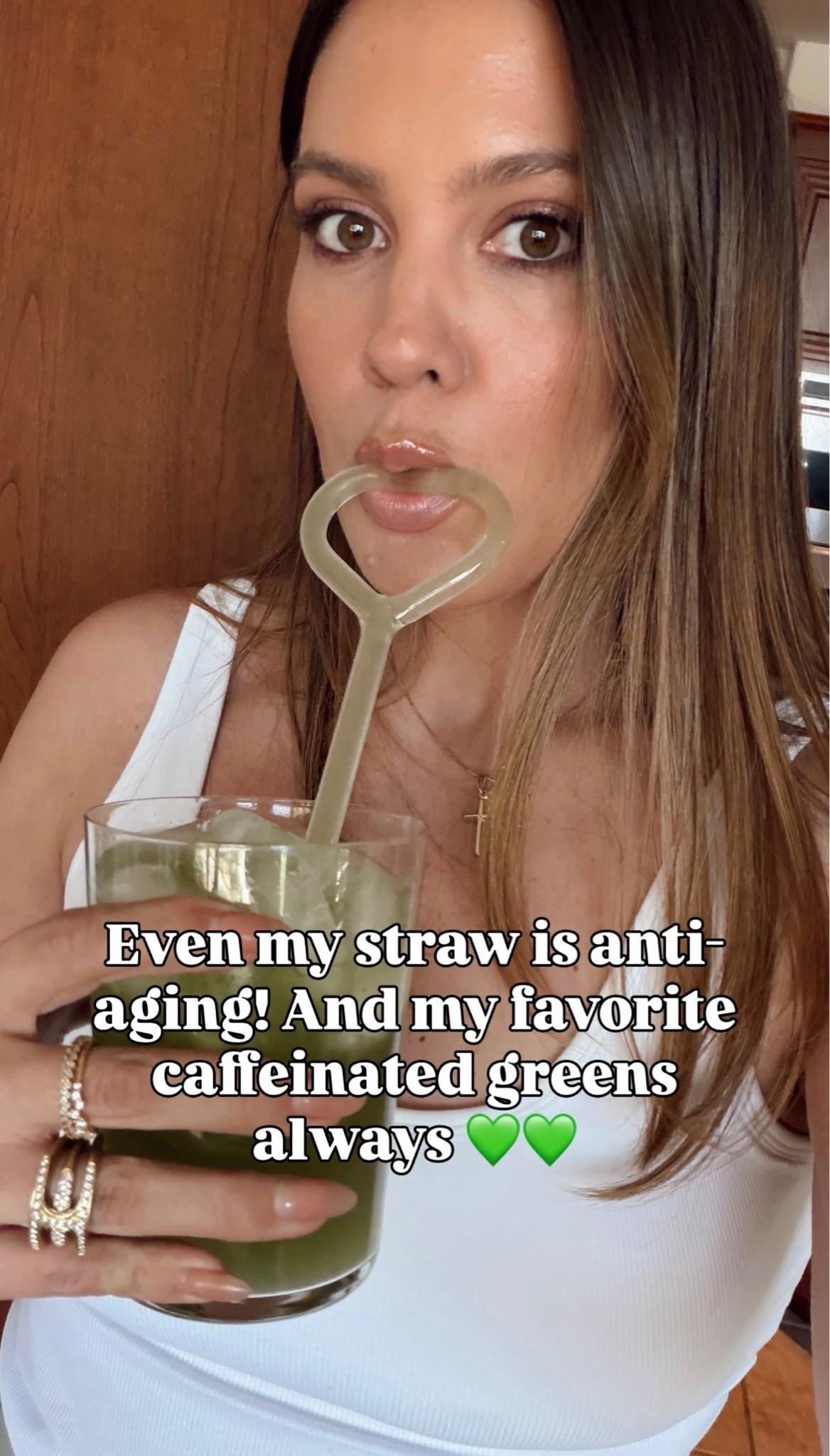 The best anti-aging combo!

anti-aging straw, green juice, skincare, beauty finds, clean energy drink, coffee alternative, reverse aging, wrinkle reduction