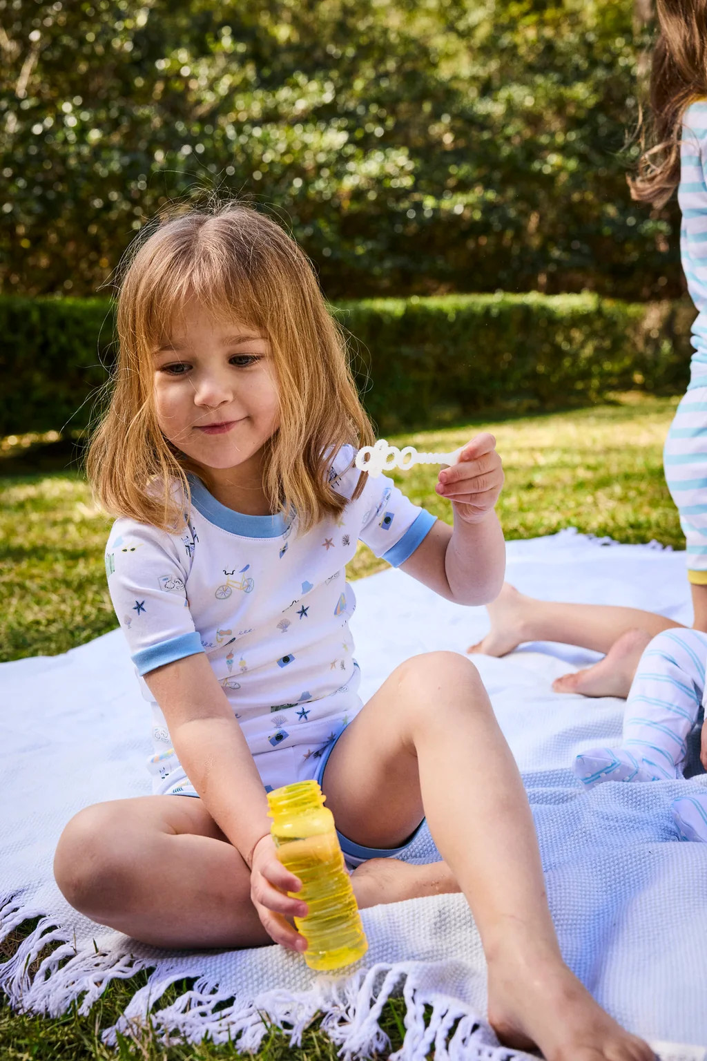 Kids Shorts Set in Surfside | Lake Pajamas