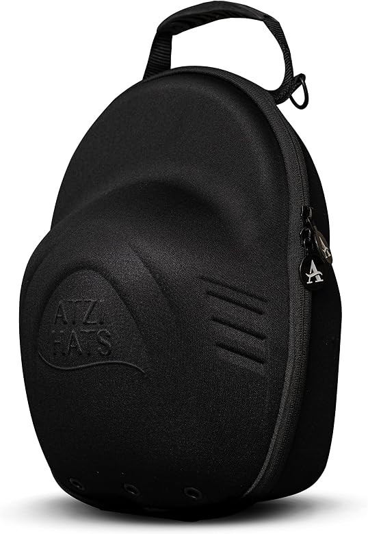 Baseball Cap Carrier Case Sports Equipment Carrier Travel Case Hat Storage Box Rack Hat Bag w/Sho... | Amazon (US)