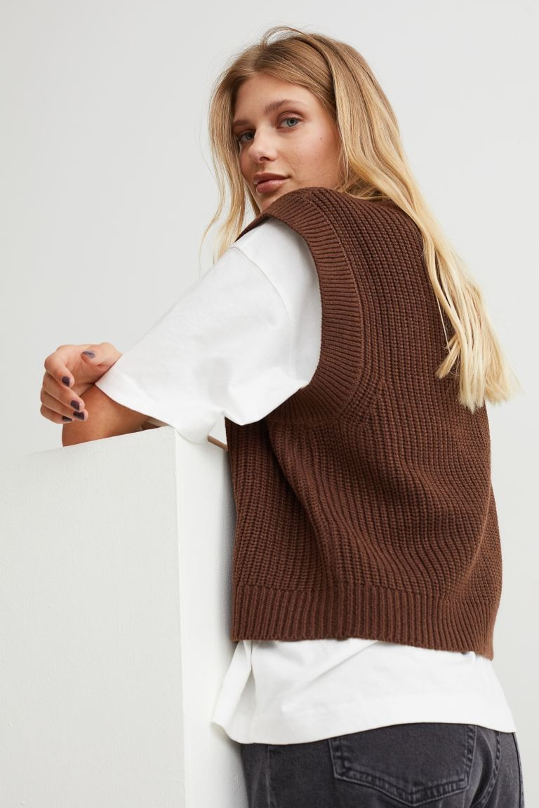 Ribbed Sweater Vest | H&M (US + CA)