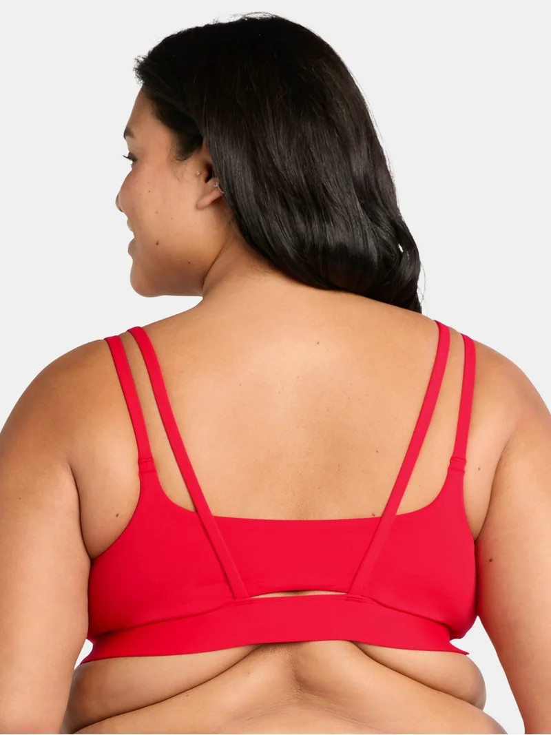 Avia Brasier Deportivo con Tiras para Mujer de Soporte Medio, Tallas S-3X | Walmart (US)