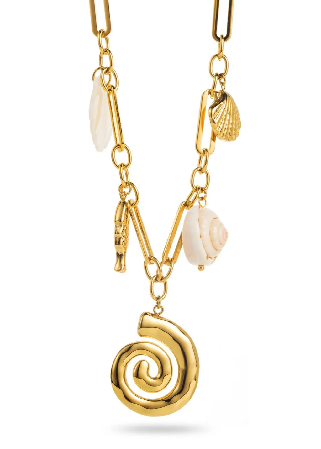 Multi Charm Chain Necklace | outdazl