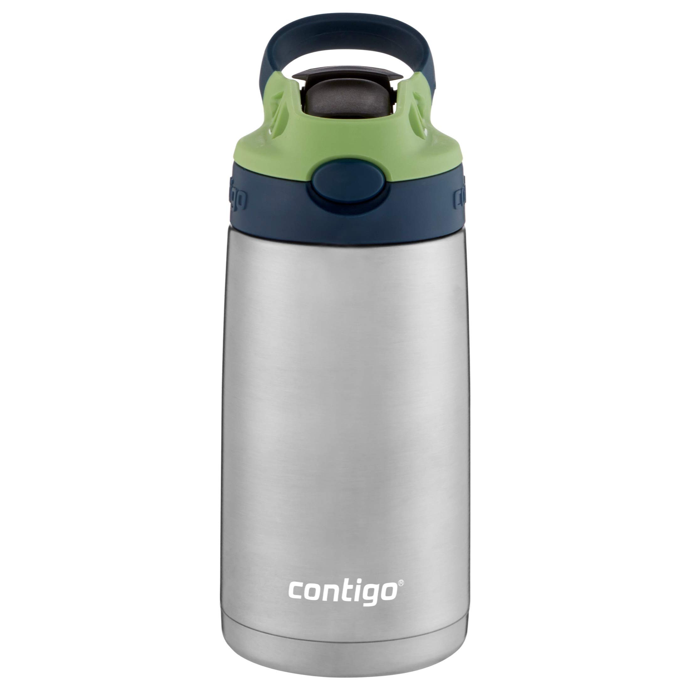 Contigo Aubrey Kids Stainless Steel Water Bottle with Spill-Proof Lid, Cleanable 13oz Keeps Drink... | Amazon (US)