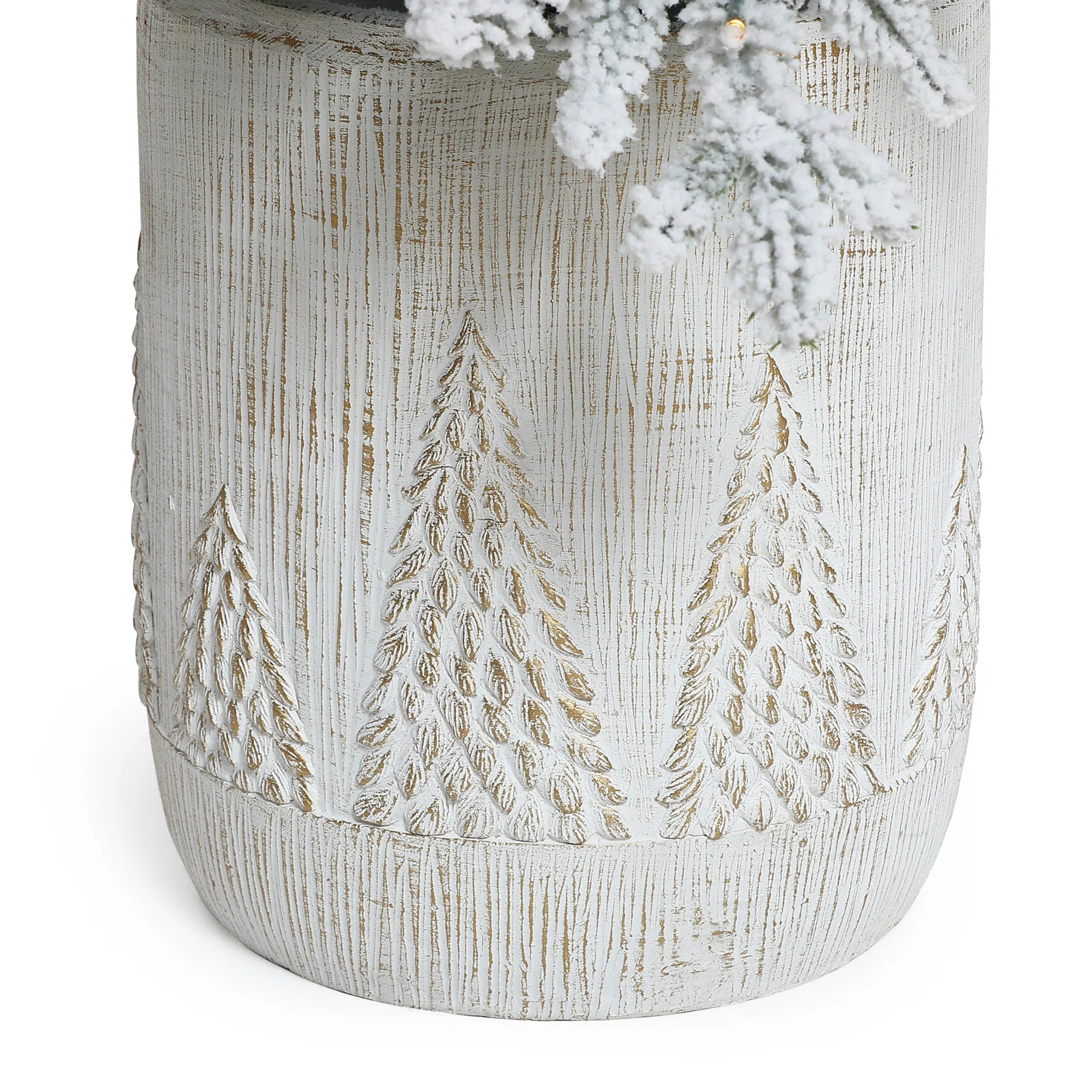 The Holiday Aisle® Hannia 4' Lighted Battery-Operated with Timer Artificial Pine Christmas Tree ... | Wayfair North America