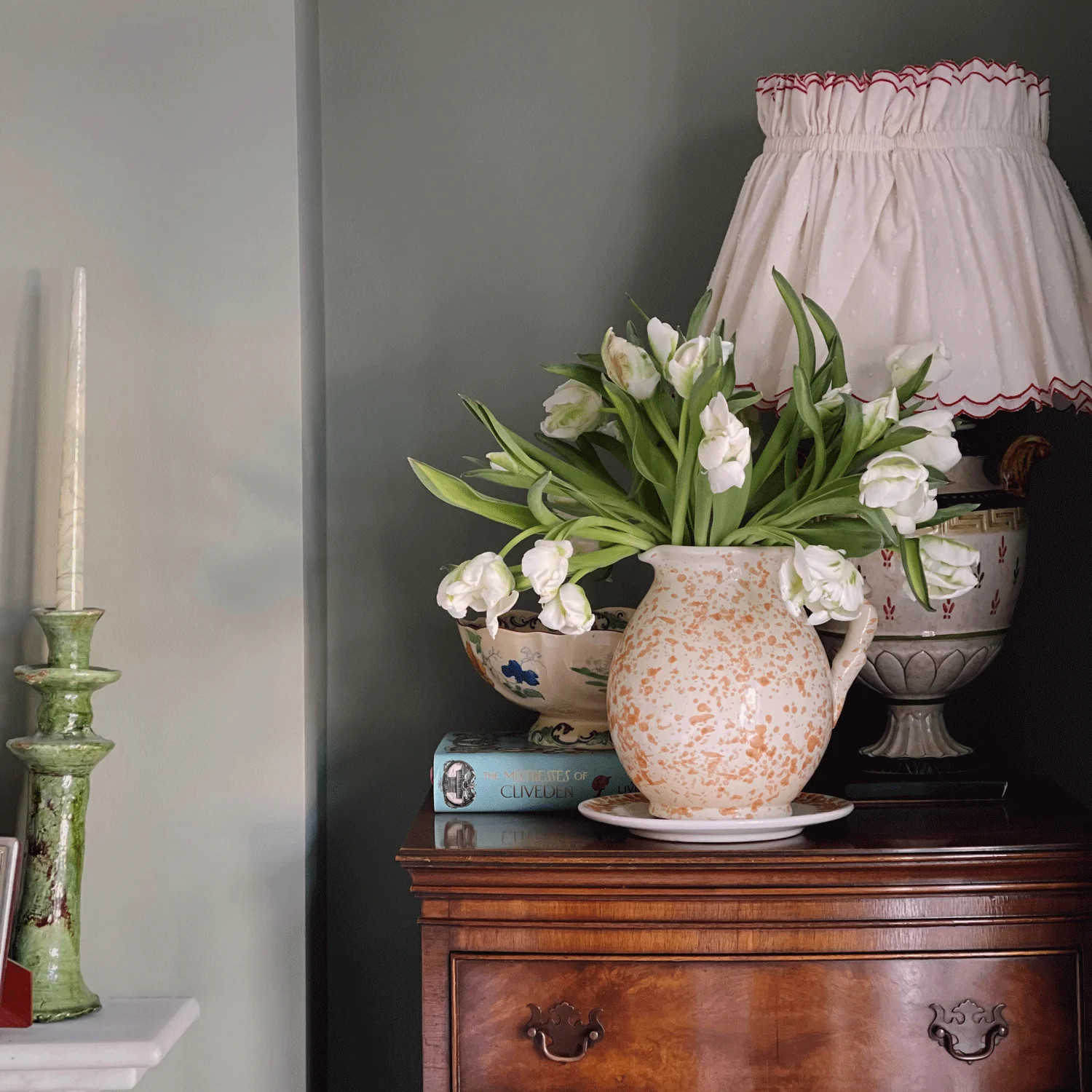 Splatter Cigno jug | Sharland England