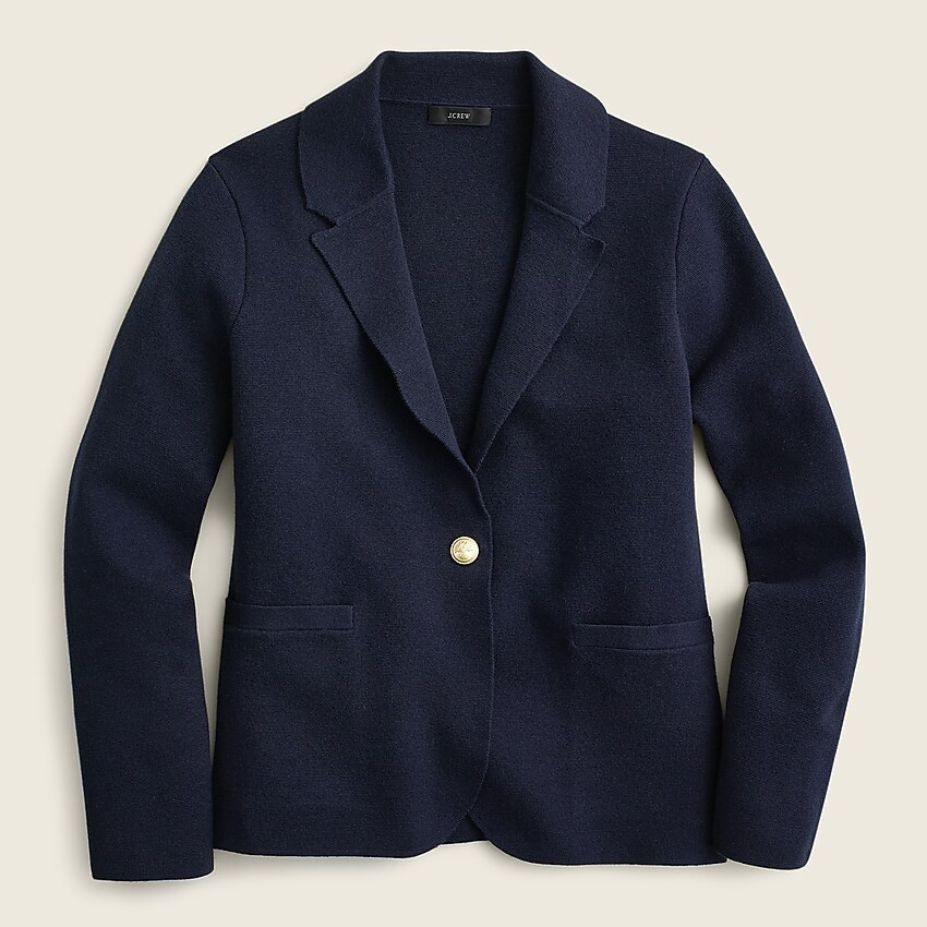 Camille shrunken sweater-blazer | J. Crew US