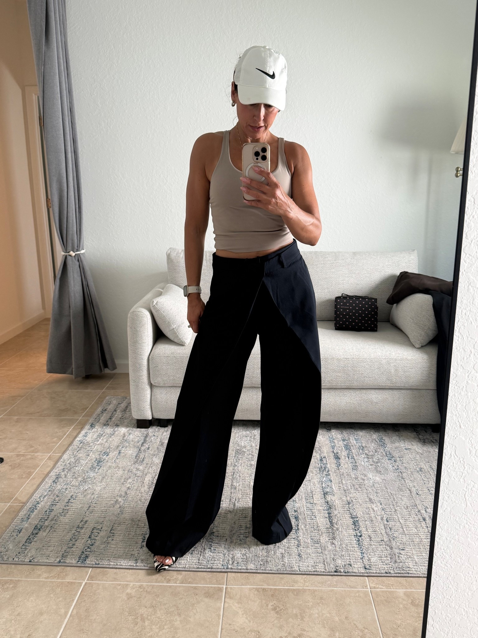 Barrel pants. Size down 1 wearing small 
Zara 
2342/326/422

Spring style spring find 
Amazon find save sale 
New style


#LTKdayinmylife #LTKootd #LTKfitnessgoals