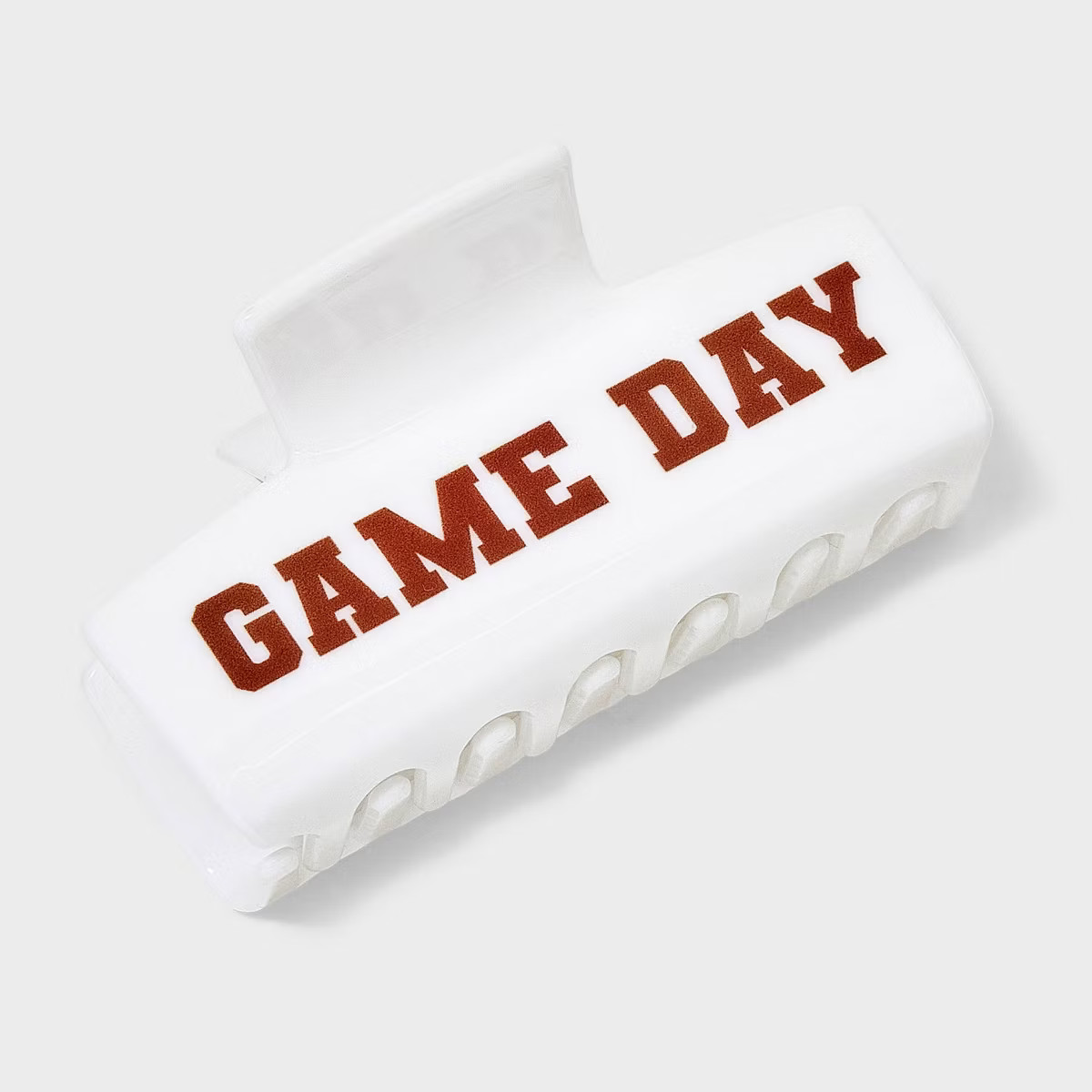 Game Day Square Claw Hair Clip - Universal Thread™ White | Target