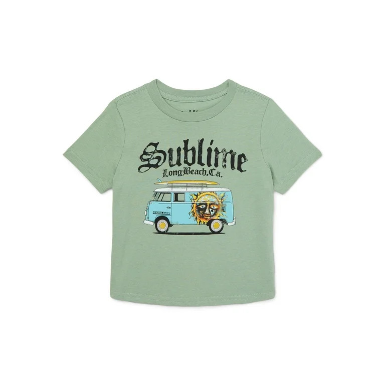 Sublime Music Tour Toddler Short Sleeve Tee, Sizes 12M-5T | Walmart (US)