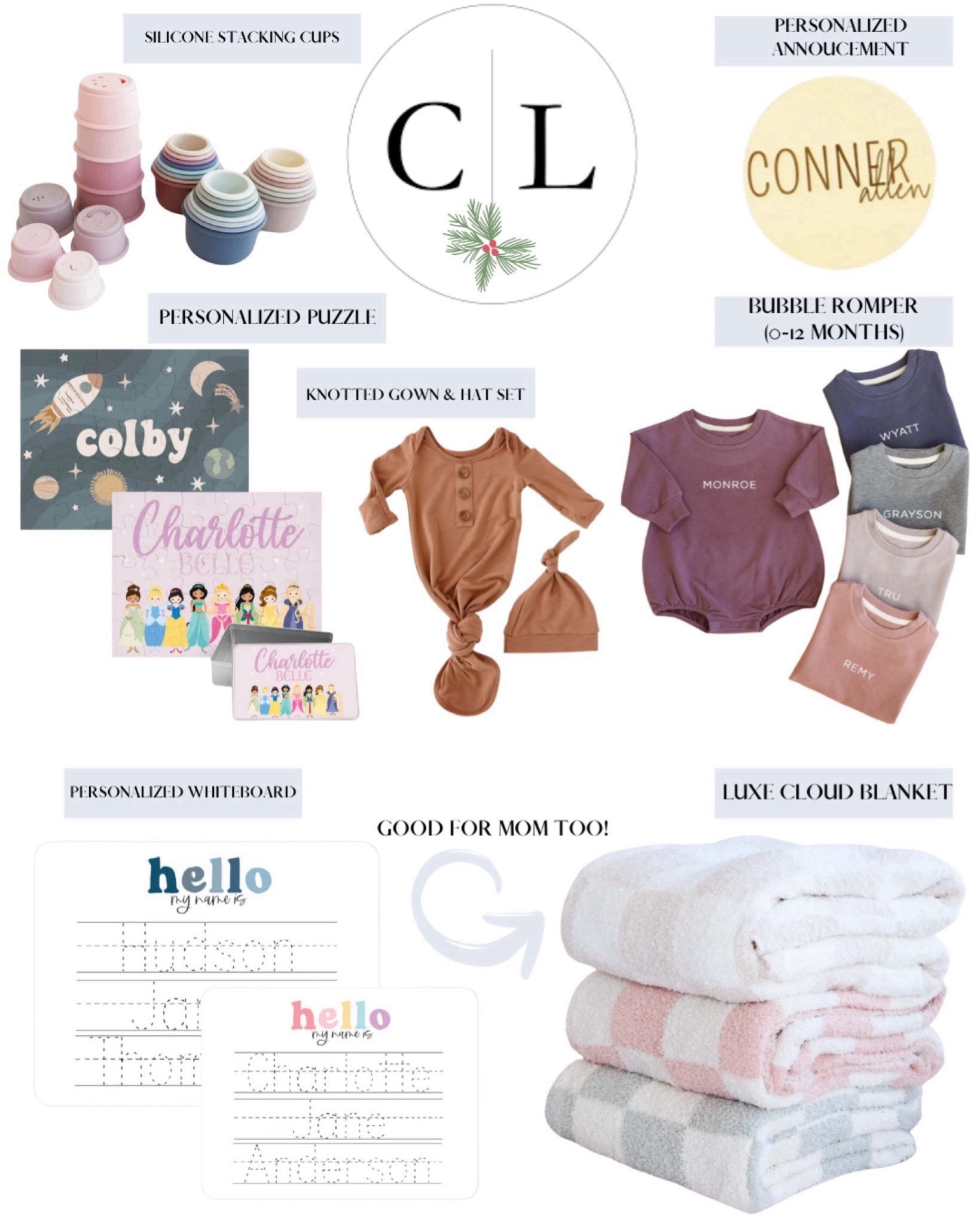 Caden Lane: New arrivals & Black Friday Sales! 🎁 

It can be hard to shop for babies (newborns especially), and even kids but Caden Lane makes it easy with tons of new arrivals & early Black Friday deals when you spend over $50! They have lots of great gifts for newborns & babies, tons of choices for kids and personalized options including blankets, clothing, toys and more for the entire family!💫 #LTKCyberweek

#LTKkids #LTKstyletip #LTKsale