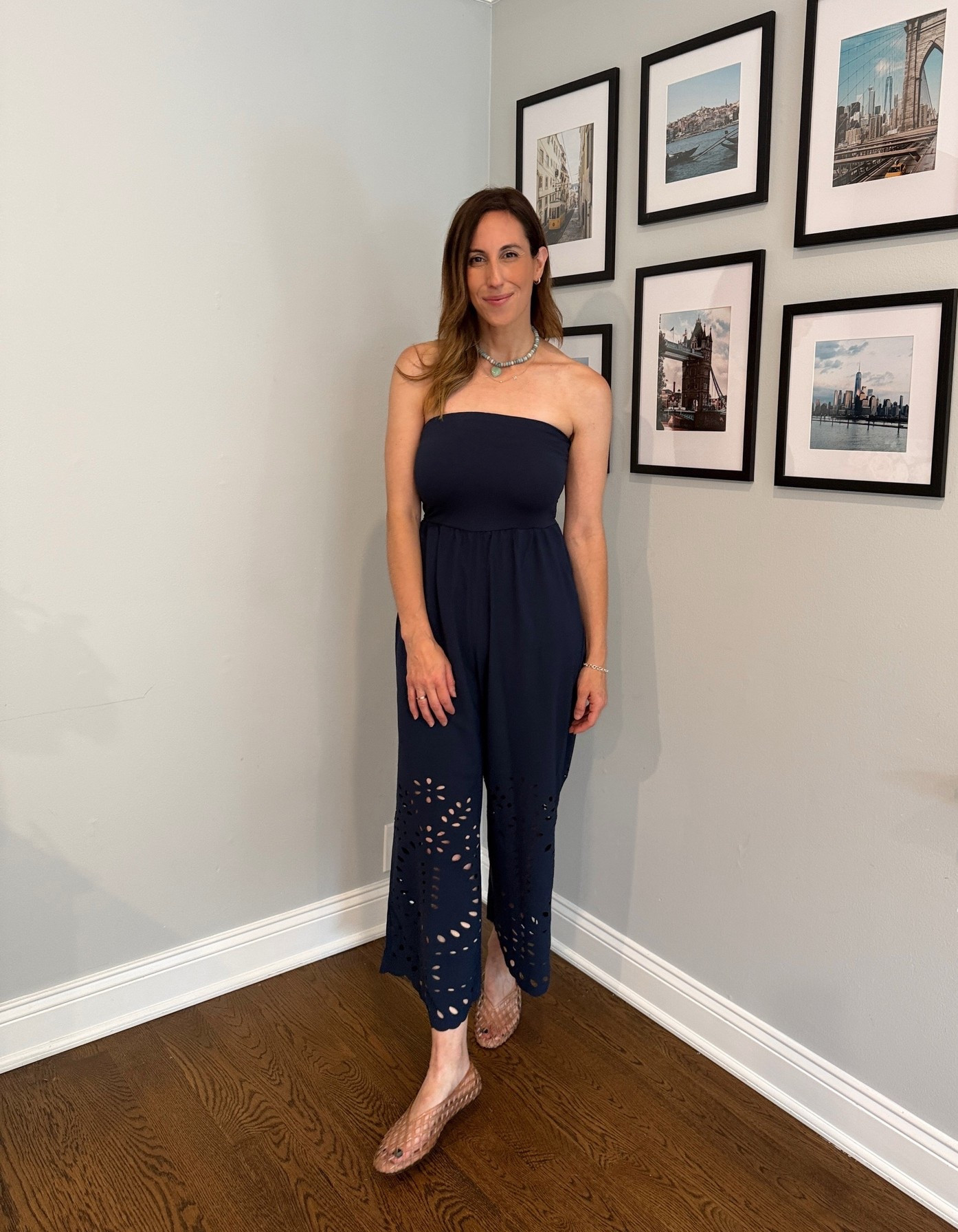 Linking some cute strapless jumpsuits that are the perfect transitional pieces.

#LTKmomlife #LTKTall #LTKootd