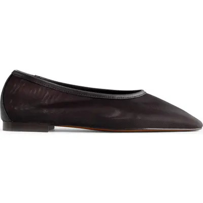 Madewell The Mylie Mesh Ballet Flat in Retro Blue at Nordstrom, Size 9 | Nordstrom