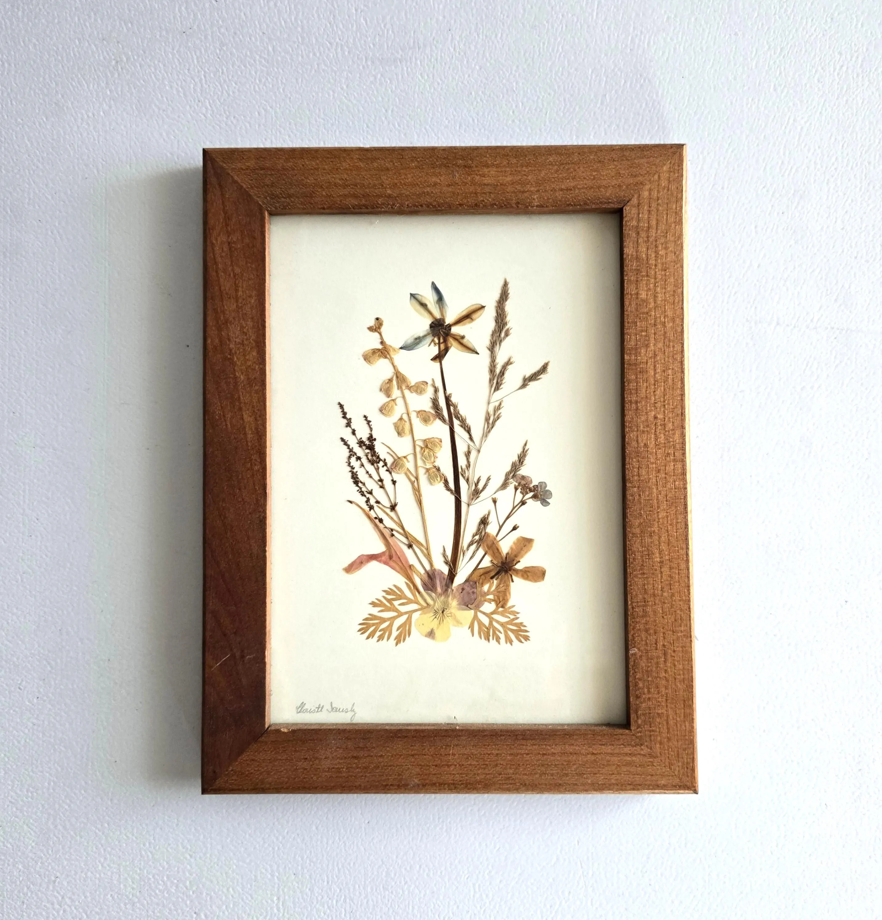 Framed Pressed WI Wildflowers Flowers 5" x 7" | Etsy (Global)