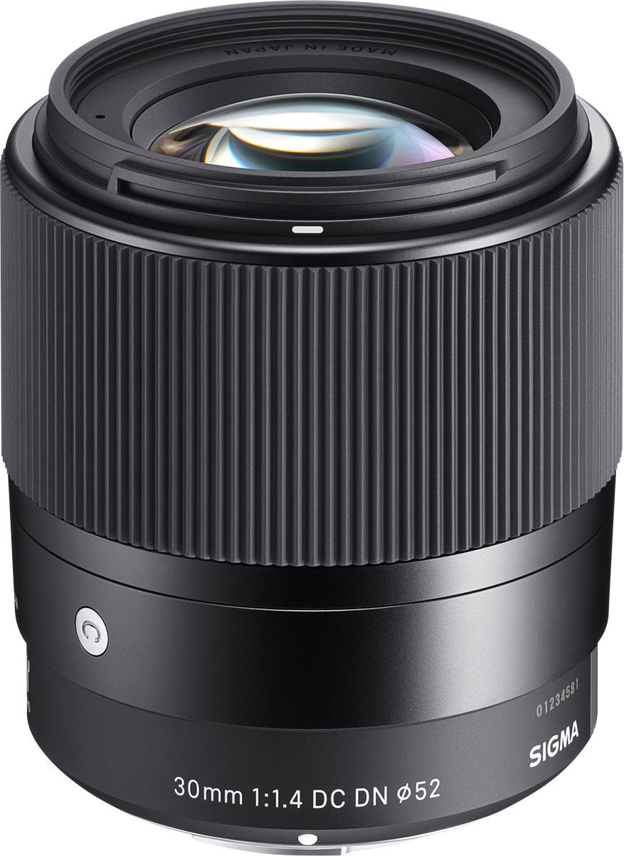 Sigma 30mm 1.4 DC DN Contemporary Lens for select Sony APS-C E-mount cameras Black 302965 - Best ... | Best Buy U.S.