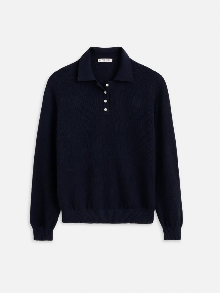 Alice Polo Sweater | Alex Mill