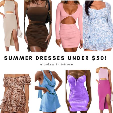 Affordable and cute dress options!  I def have some of these in my cart💟

#LTKunder50 #LTKFind #LTKstyletip
