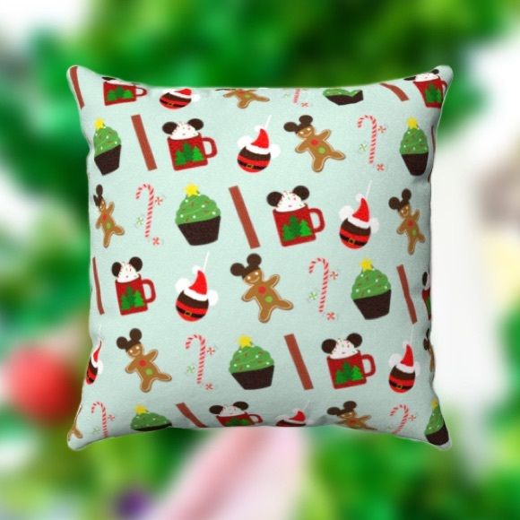 Treat Yo Self Christmas | Mouse Shaped Disney Snack Inspired Pillow Cover | Poshmark