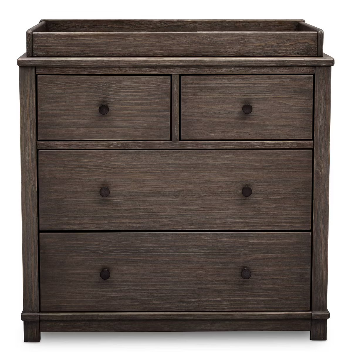 Simmons Kids' Monterey 4 Drawer Dresser with Changing Top and Interlocking Drawers | Target