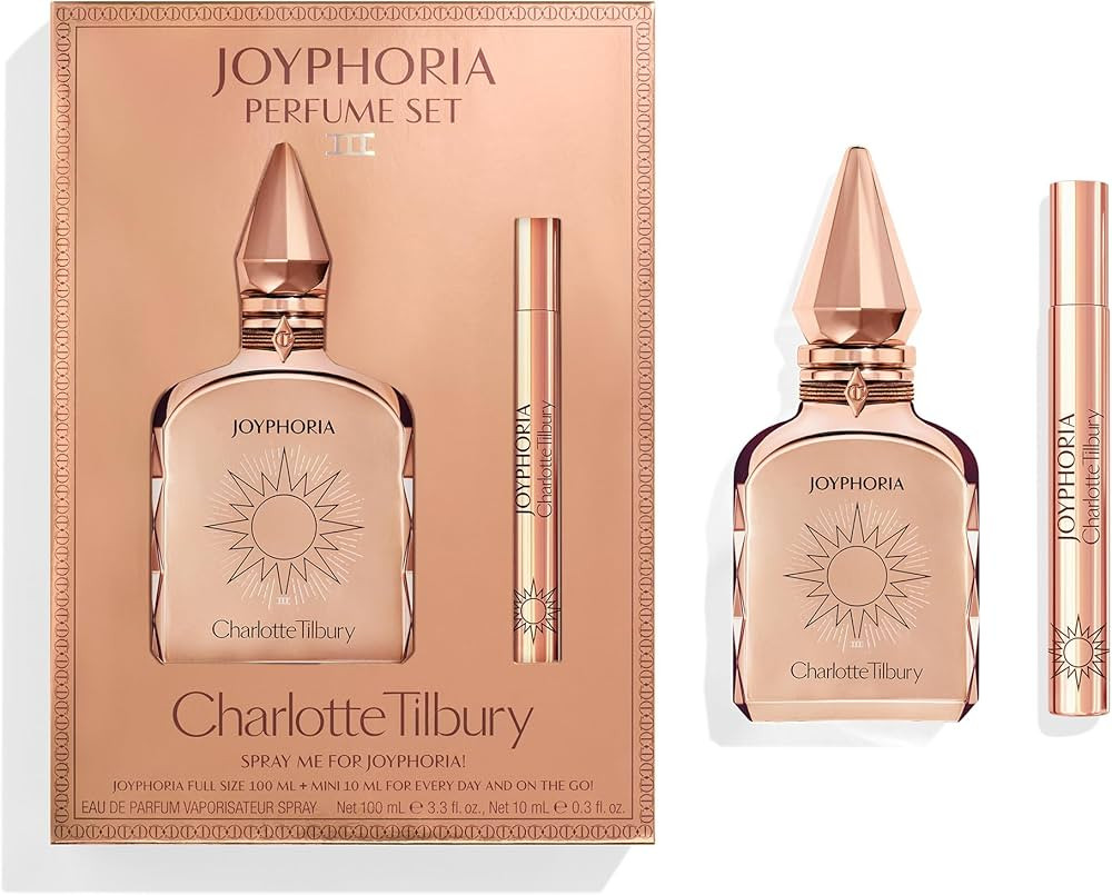 Charlotte Tilbury Joyphoria Eau De Parfum - Emotion-Boosting Floral Vanilla Perfume Enriched with... | Amazon (US)