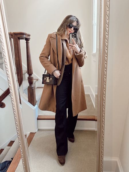 Camel and black is a winning combination!! Layered easy work wear that is chic and classic my chocolate suede boots are 15% off with code ziba15 

#LTKshoecrush #LTKstyletip #LTKworkwear