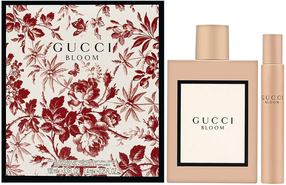 GUCCI BLOOM by Gucci, EAU DE PARFUM SPRAY 3.3 OZ & EAU DE PARFUM ROLLERBALL .25 OZ MINI | Amazon (US)