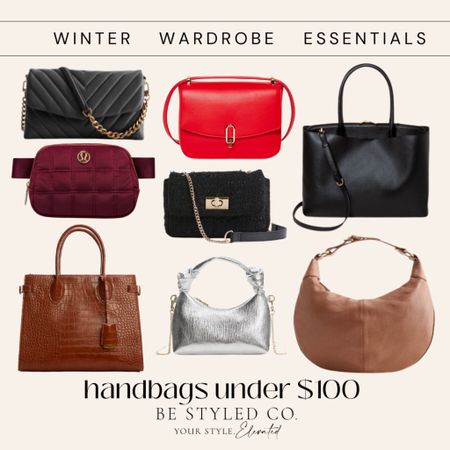 Handbags under $100 and some under $50 - great gift idea for her! #LTKHoliday 

#LTKitbag #LTKGiftGuide