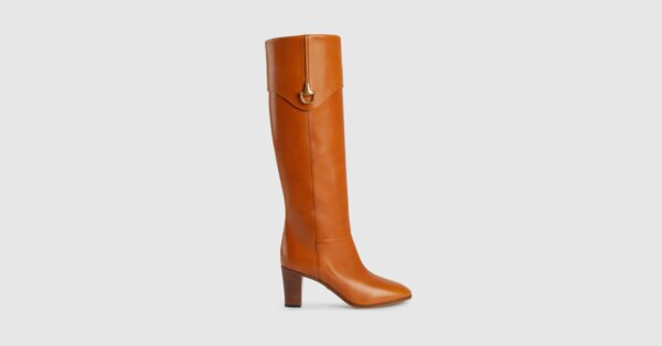 Gucci Women's boot with half Horsebit | Gucci (US)