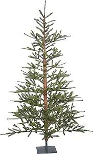 Vickerman 7' Bed Rock Pine Artificial Christmas Tree, Unlit - Faux Christmas Tree - Seasonal Indo... | Amazon (US)