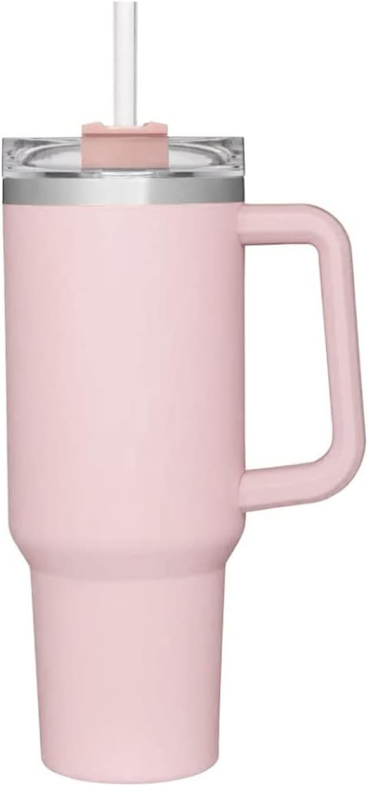 Bileeko 40oz Insulated Tumbler, Reusable Vacuum Quencher Tumbler with Straw, Leak Resistant Lid, ... | Amazon (US)