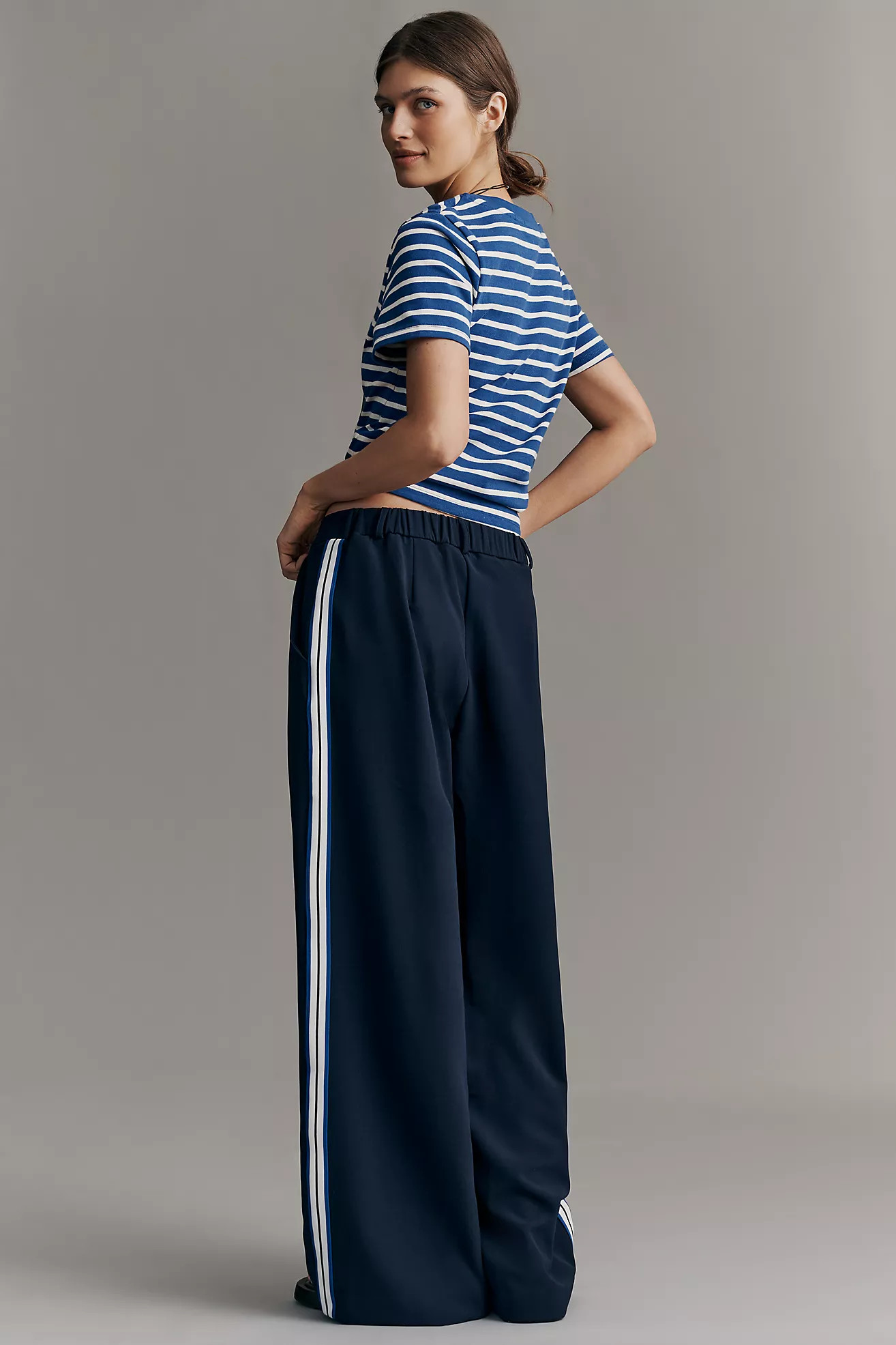 The Avery Knit Track Pants by Maeve | Anthropologie (US)