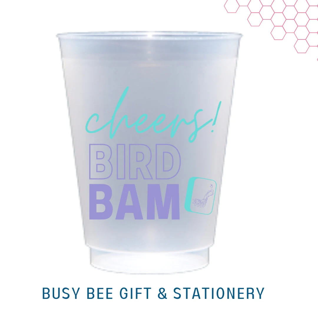 Cheers Bird Bam Frost Flex Cups. Set of 8 Mahjong - Etsy | Etsy (US)