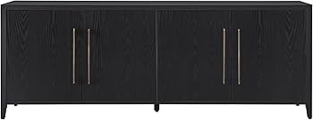 Henn&Hart Jasper TV Stand, 68" Wide, Black | Amazon (US)