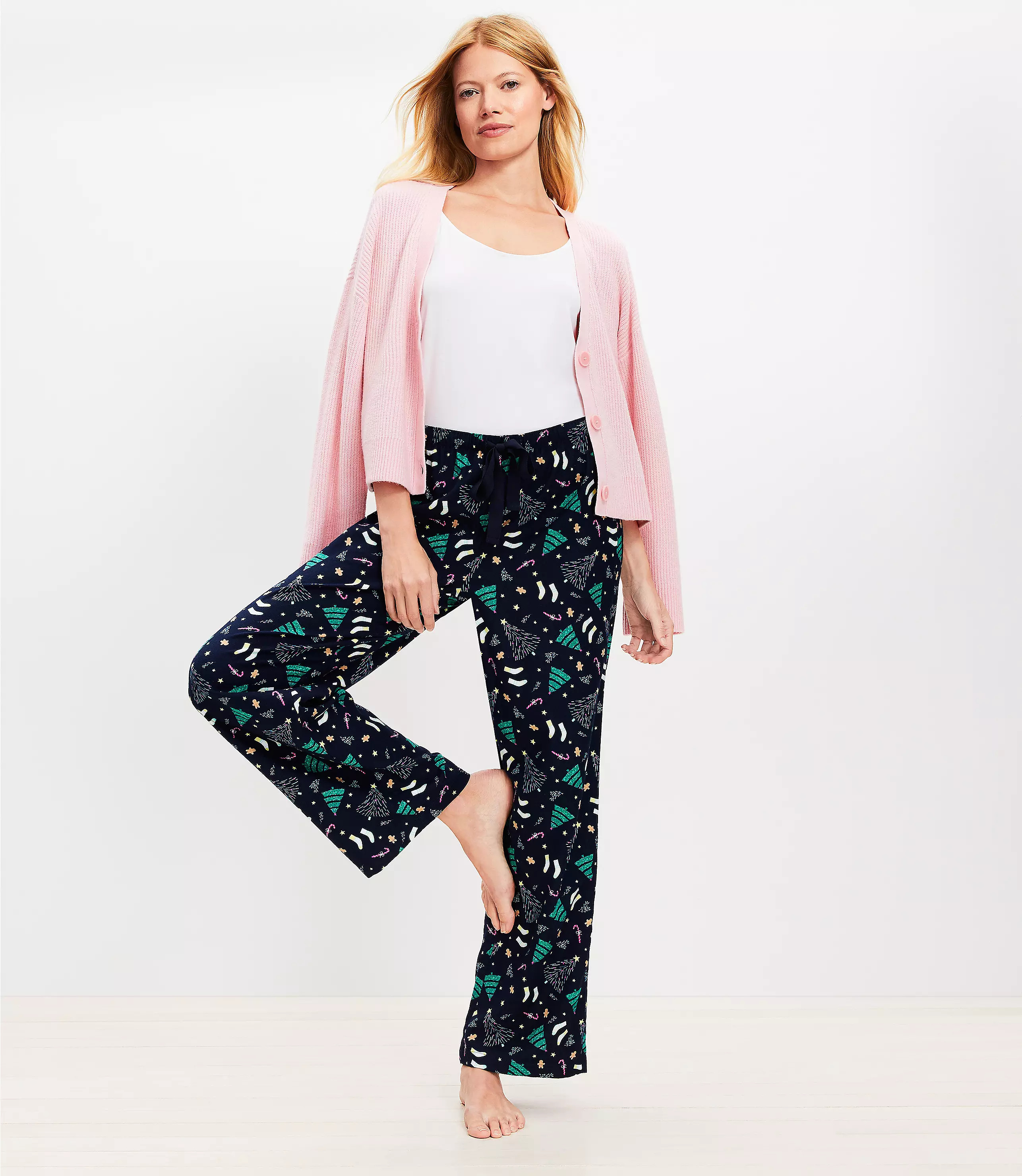 Holiday Tree Pajama Pants | LOFT