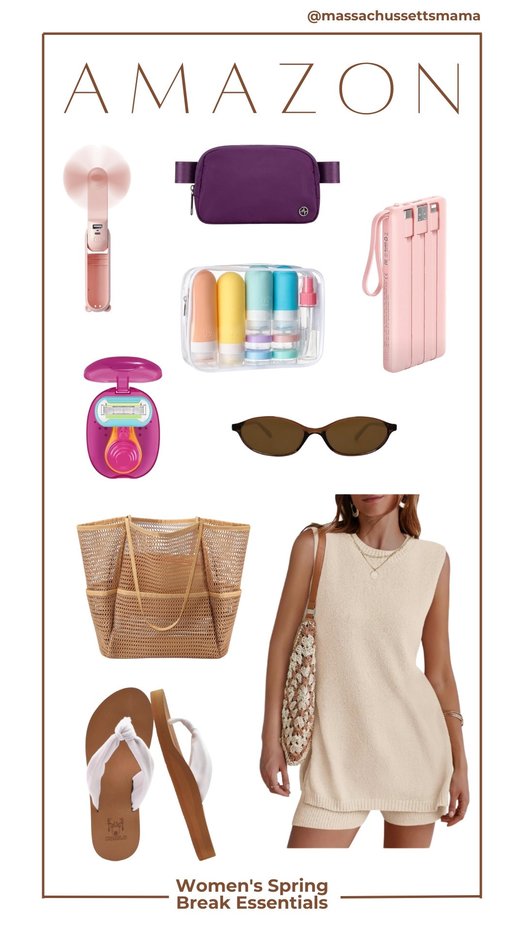 Women’s spring break essentials 🌸

#LTKSeasonal #LTKStyleTip #LTKBeauty