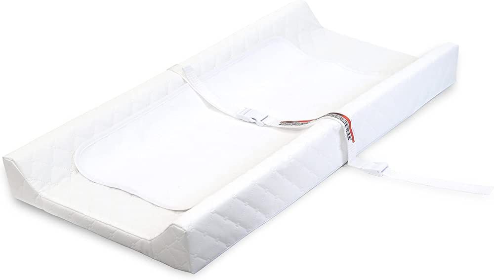 Summer Contoured Changing Pad – Includes Waterproof Changing Liner and Safety Fastening Strap w... | Amazon (US)