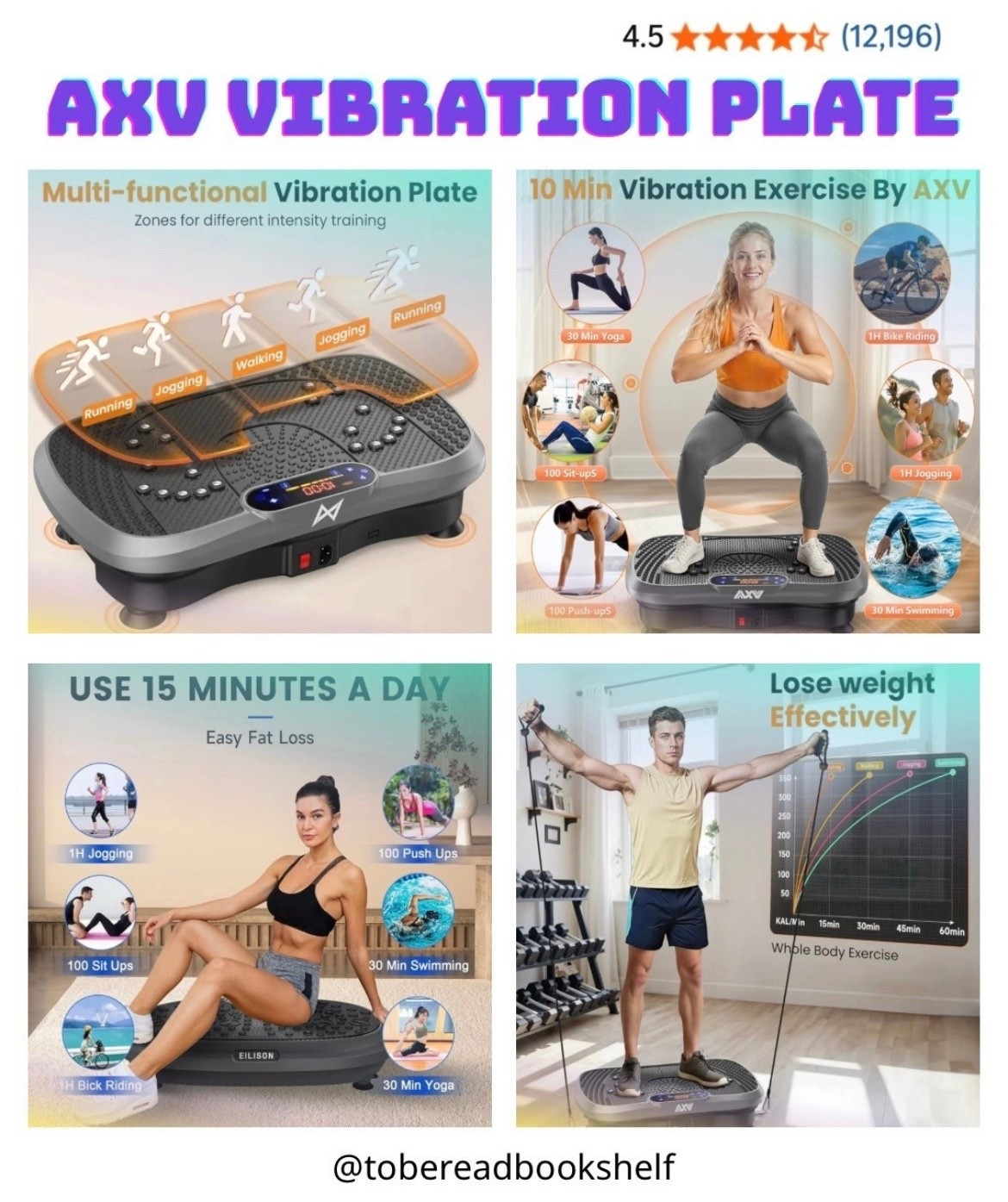 SALE ALERT! Some models as low as $49.99 with coupon selected! 

This is the best deal I’ve seen on these! This is one of the top rated vibration plates on Amazon and it’s also one of the most affordable! Such a great price if you’ve been wanting to try out this viral trend! 

Vibration plates have many health benefits including lymphatic drainage, muscle activation, boosting digestion, pain relief, increased bone density, toning, fat loss, & more!

Keywords: fitness, health, active, wave plate, shaker plate, full body workout, low impact, vibration plate

#LTKActive #LTKfitnessgoals #LTKSaleAlert

#LTKfitnessgoals #LTKSaleAlert #LTKActive