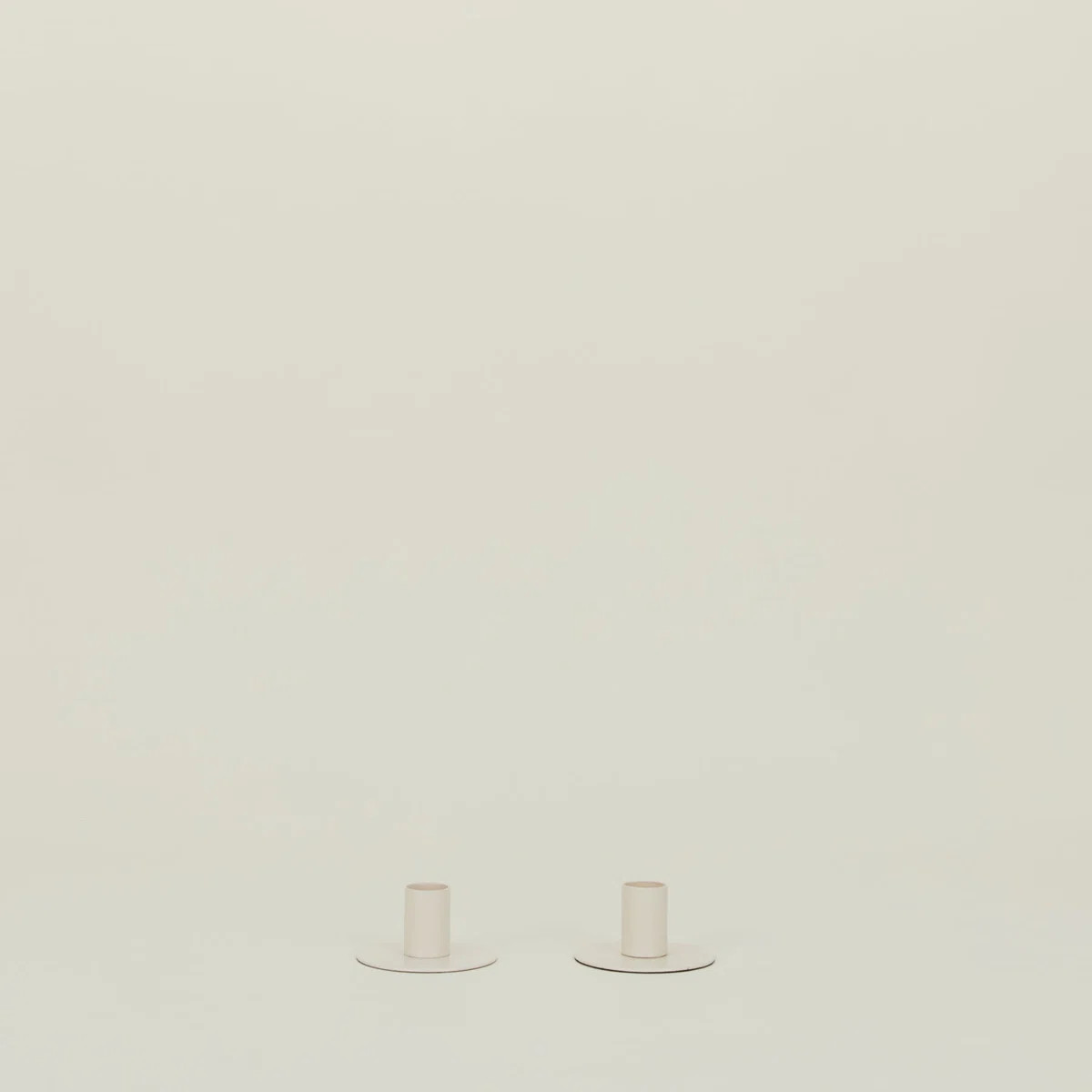 Essential 1.5'' H Stainless Steel Tabletop Candlestick (Set of 2) | Wayfair North America