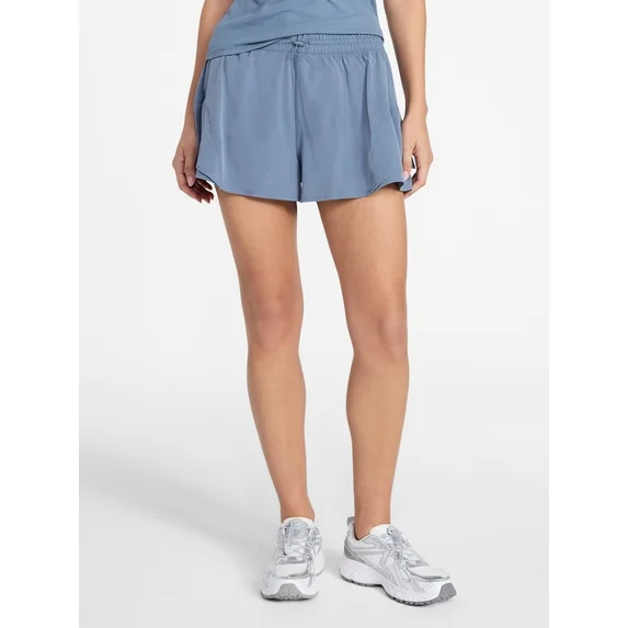 Avia Women's and Women's Plus Flounce Running Shorts, Sizes XS-4X | Walmart (US)