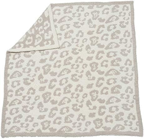 Barefoot Dreams Cozychic Barefoot in the Wild Baby Blanket - Stone / Cream | Amazon (US)
