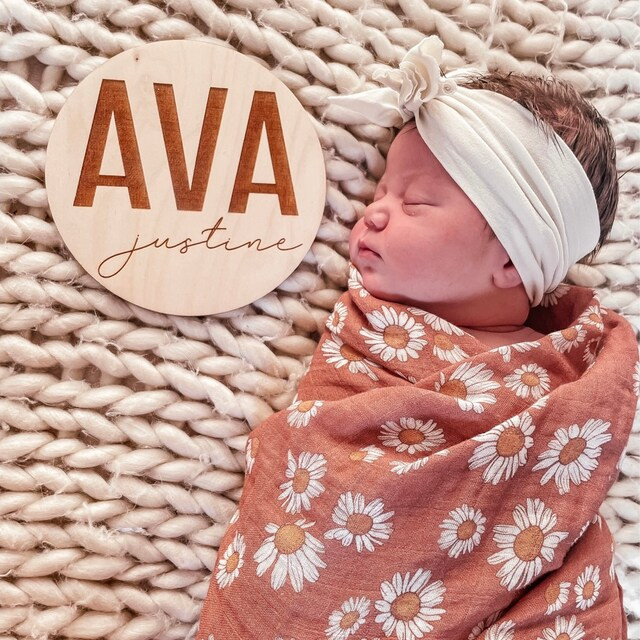 Engraved Baby Name Sign / Wooden Name Sign / Baby Name Plaque / Name Announcement Plaque / Nurser... | Etsy (US)