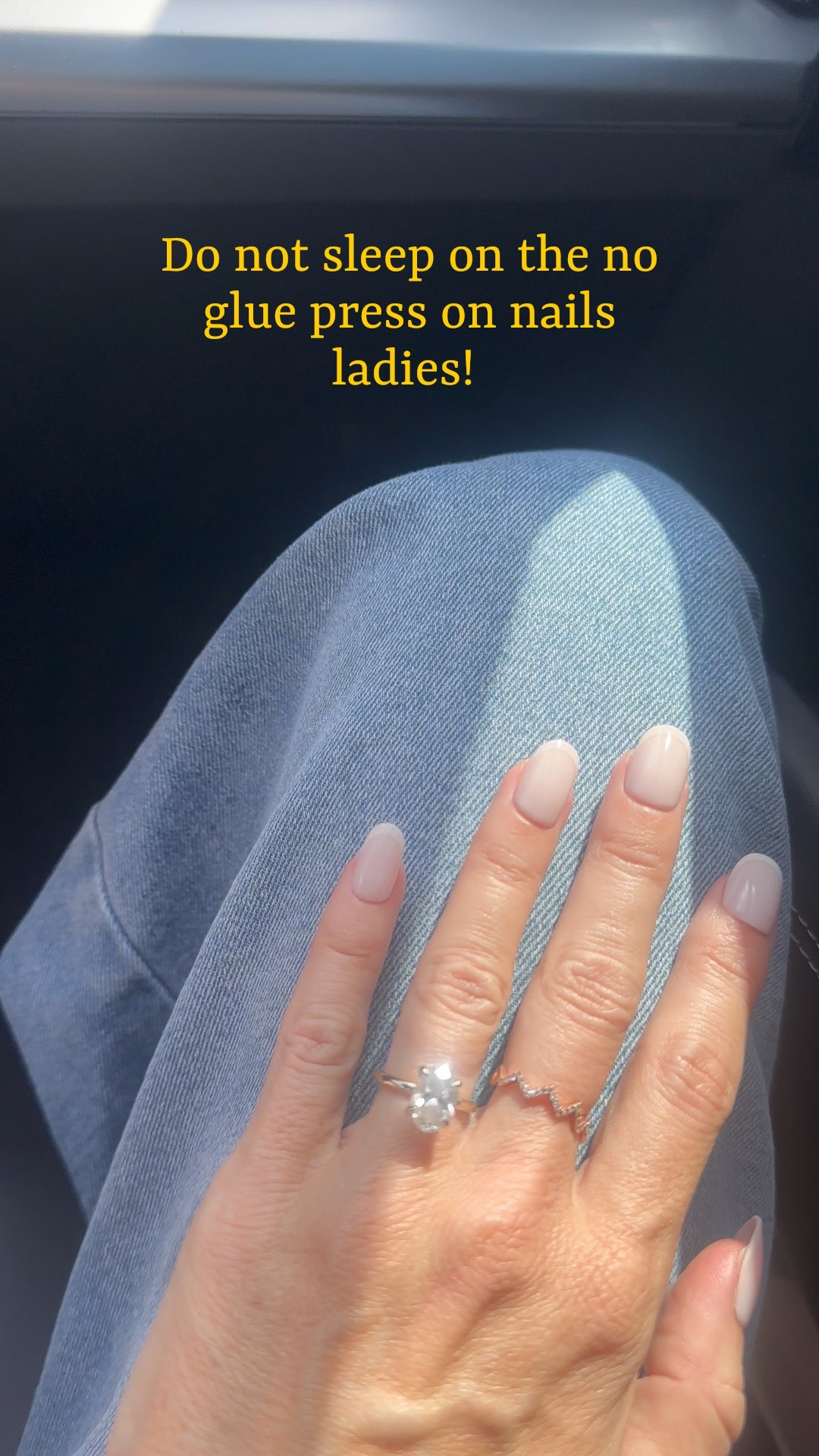 Favorite beauty hack: no glue press on nails for $10! They’re super easy to apply and stay on. 

#LTKBeauty #LTKStyleTip #LTKFindsUnder50