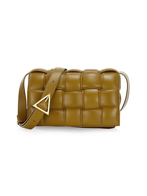 The Cassette Padded Leather Crossbody Bag | Saks Fifth Avenue