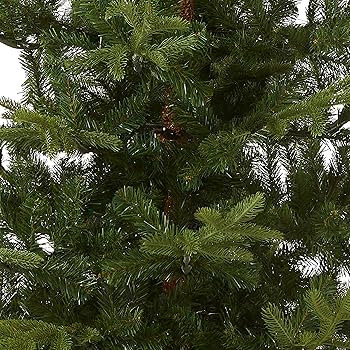 National Tree Company 'Feel Real' Artificial Christmas Tree - Norwegian Spruce Tree - 7.5 ft | Amazon (US)