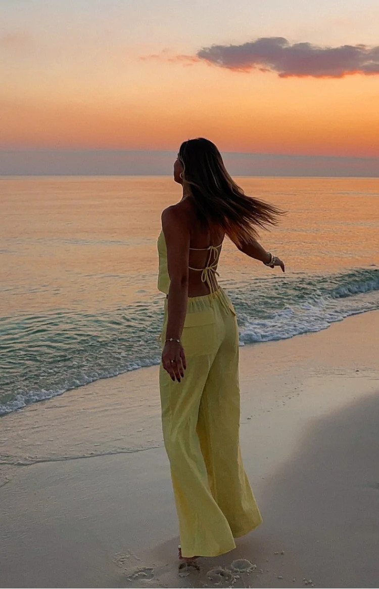 Vienna Yellow Pants | Beginning Boutique (AU)