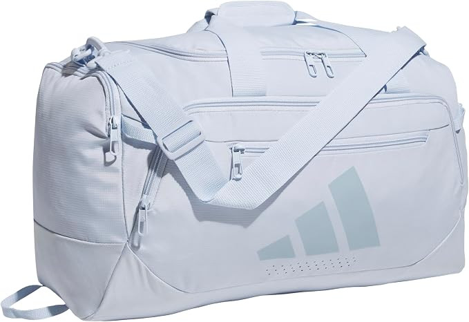 adidas Defender 5 Duffel Bag for Sports, Gym and Travel, Crystal Sky Blue/Wonder Blue, OSFA | Amazon (US)