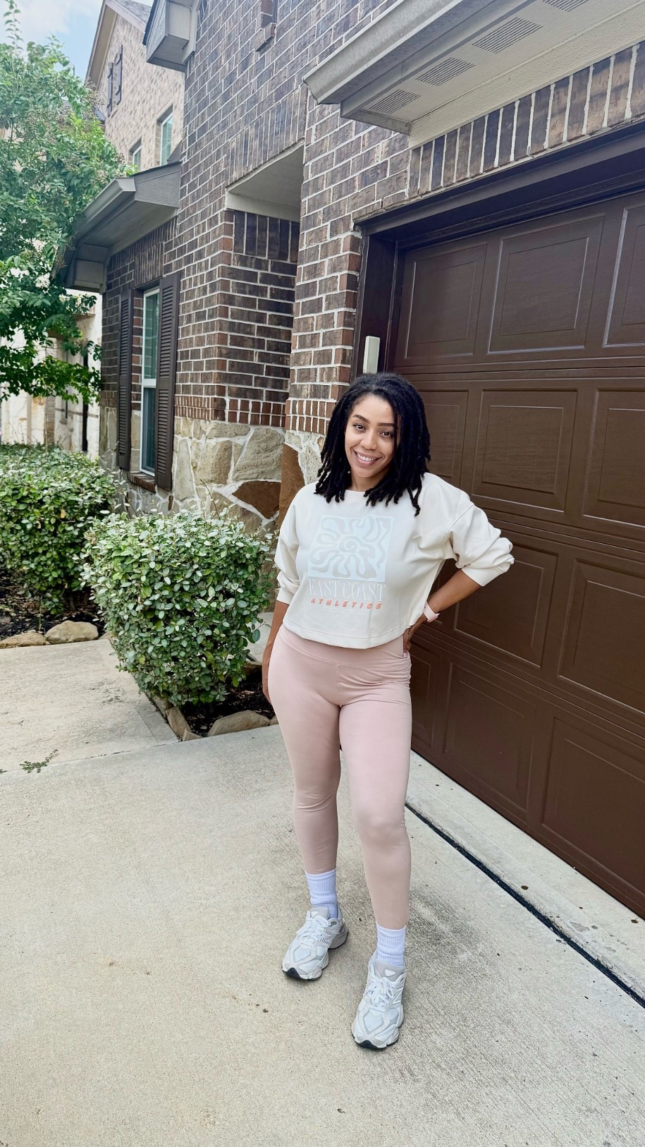 Casual and comfy for Gigi’s kindergarten milestone meeting today. My girl is advanced in reading English and Spanish! #ProudMama 
