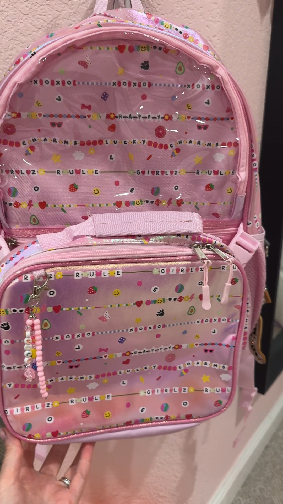 Friendship bracelet backpack for school - $18 right now with sale



#kindergarten
#schoolgear
#taylorswift
#girly
#pink
#backpacks

#LTKmomlife #LTKKids