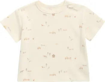 Kids' Farm Print Boxy Organic Cotton T-Shirt | Nordstrom