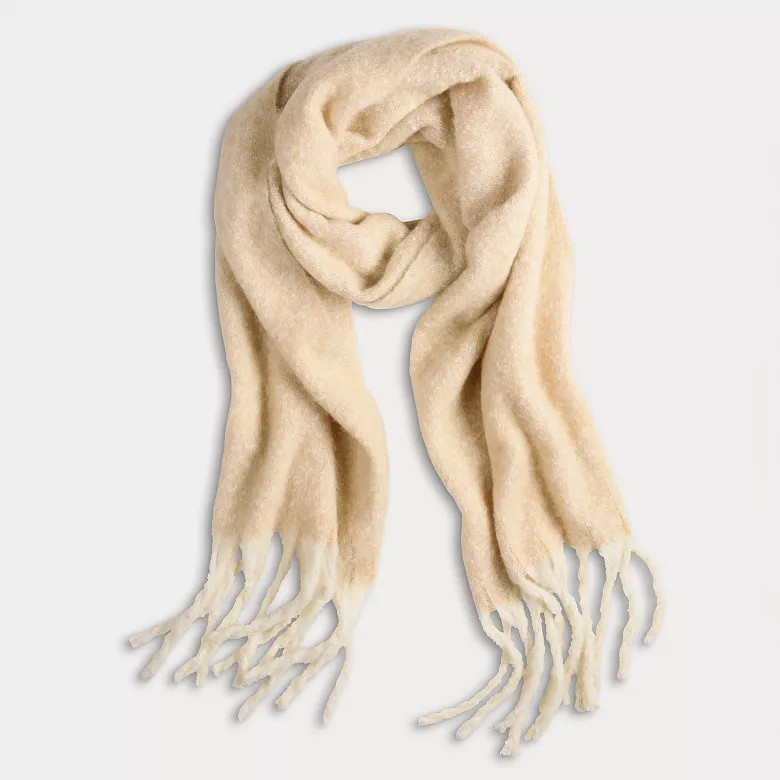 Women's Sonoma Goods For Life® Heathered Noodle Fringe Scarf | Kohl's